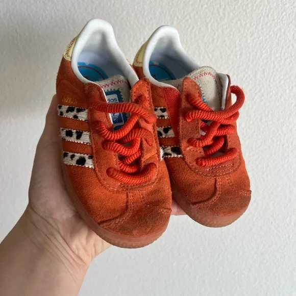 Adidas Kids Gazelle TOY STORY Orange Sneakers - Picture 3 of 7